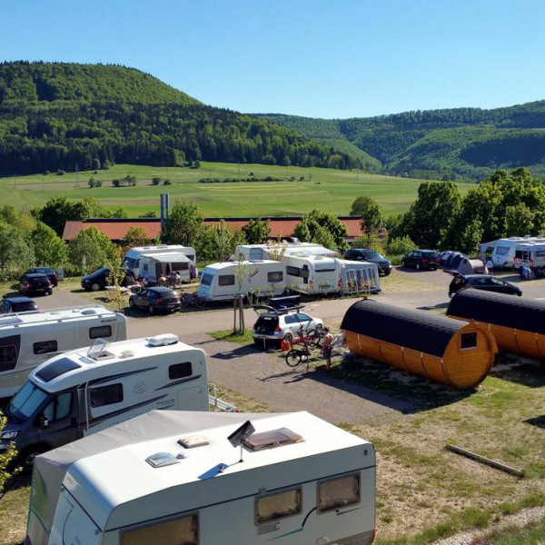 Sonnencamping Albstadt i Baden-Württemberg, Tyskland