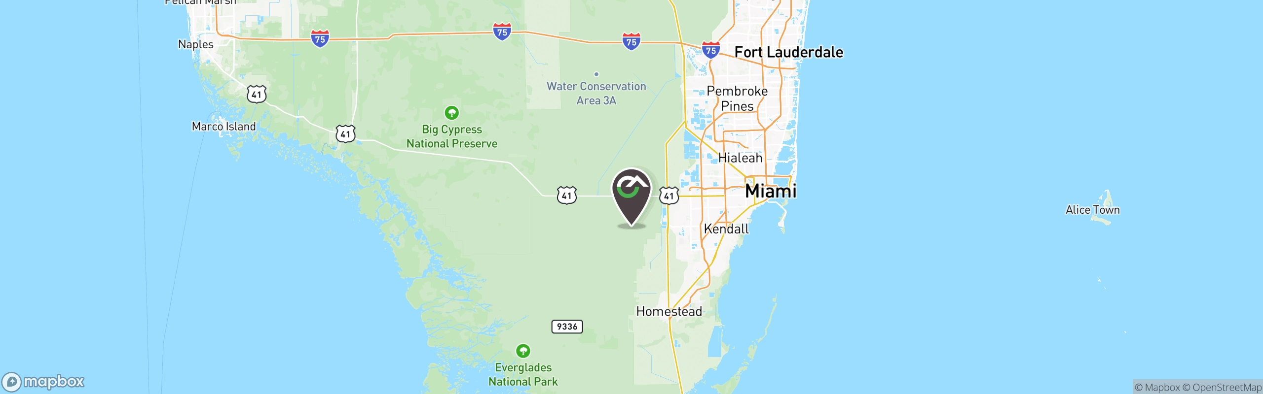 Gator Park in Florida, the United States Spottocamp Spottocamp