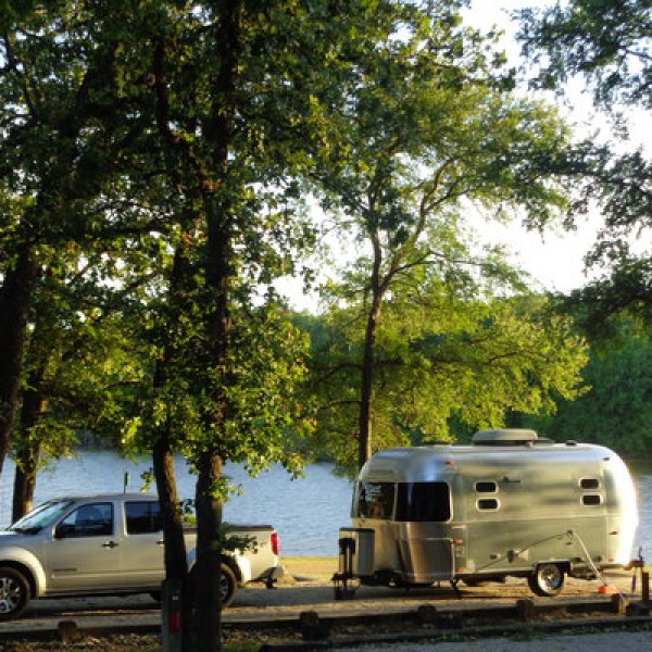 Pilot Knoll Park Campground in Texas, Vereinigte Staaten von Amerika