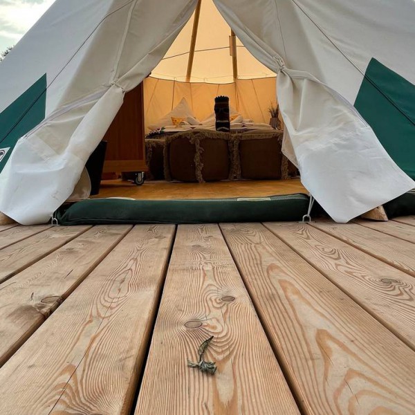 Camping & Ferien - Resort George Glamp Perdoeler Mühle i Schleswig-Holstein, Tyskland