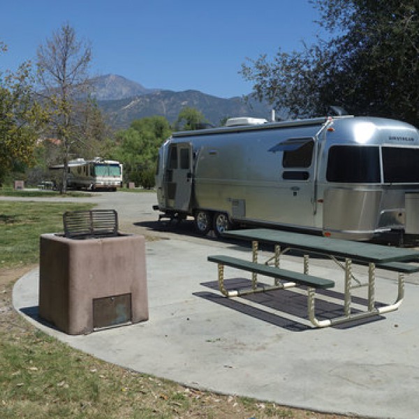 Yucaipa Regional Park Campground in California, Verenigde Staten